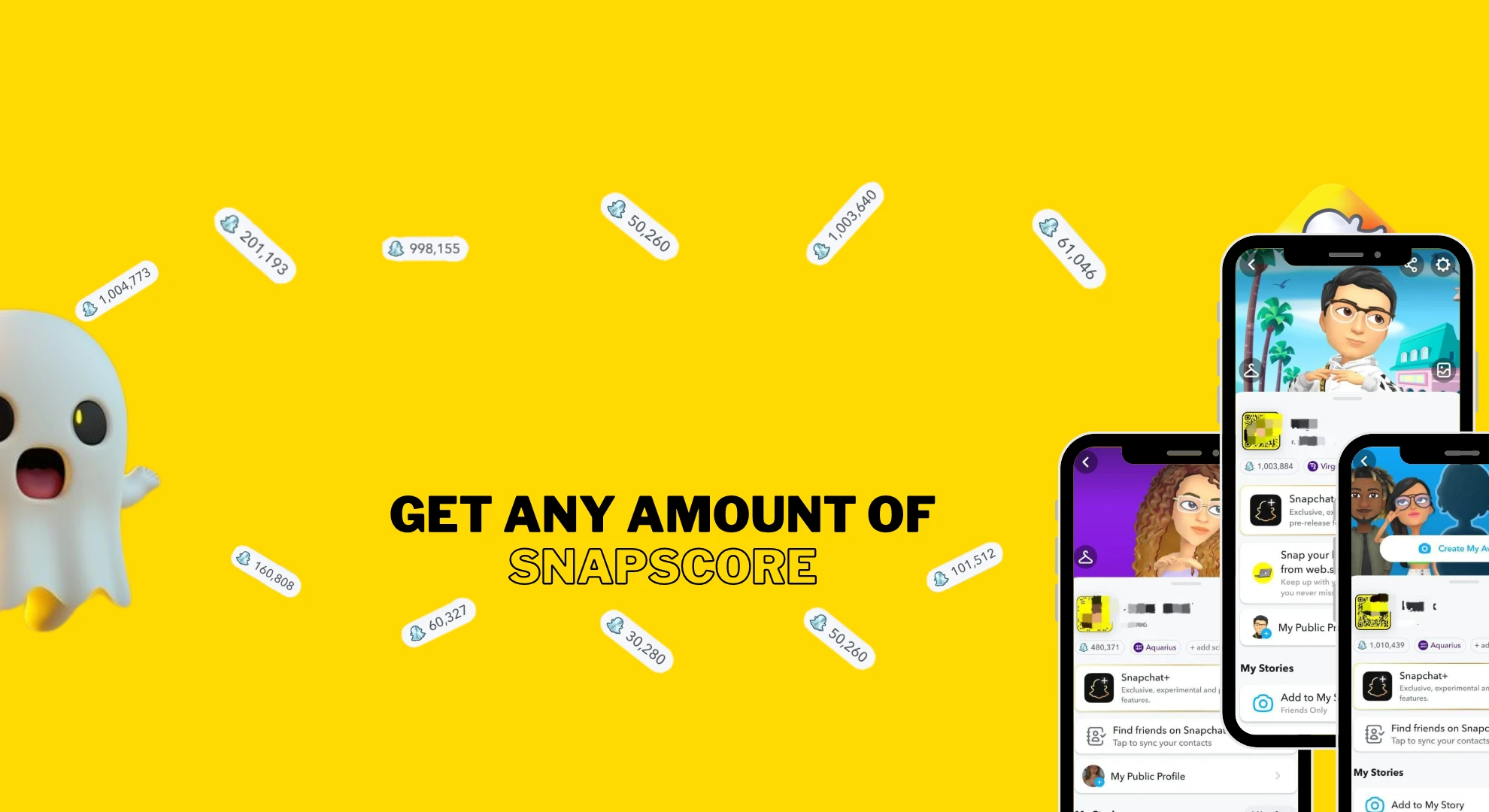 Buy Snapchat Score Service - Increase Snapchat Points Instantly