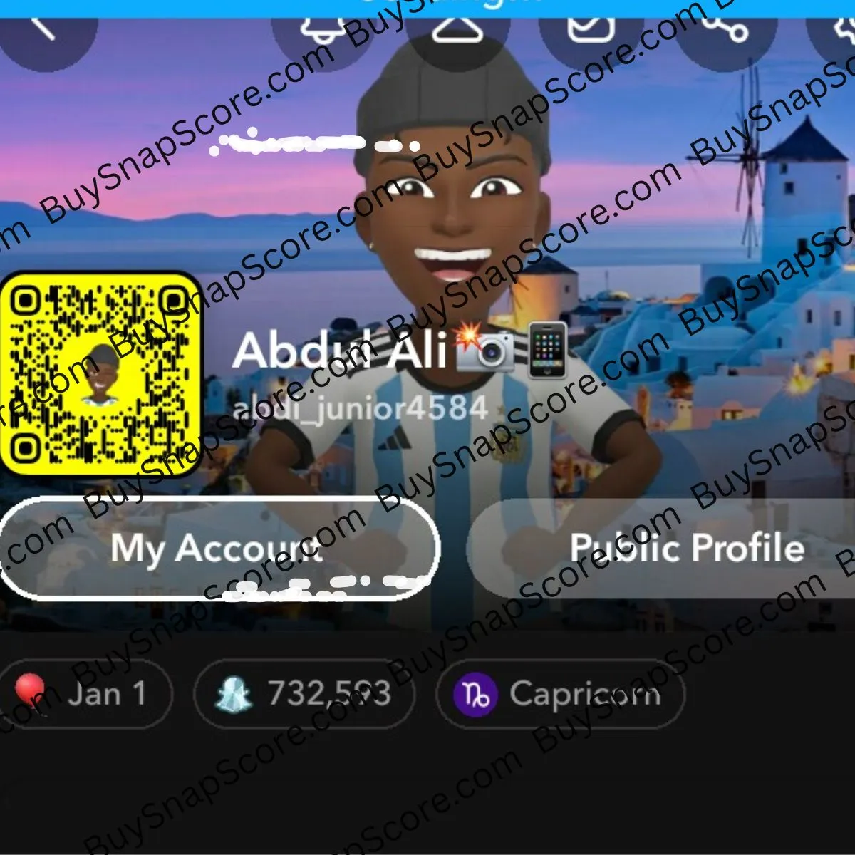 Abdul got 750k score into his snapchat account
