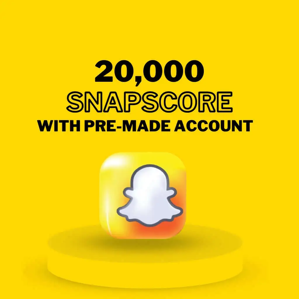 20000 snaochat score with snapchat account